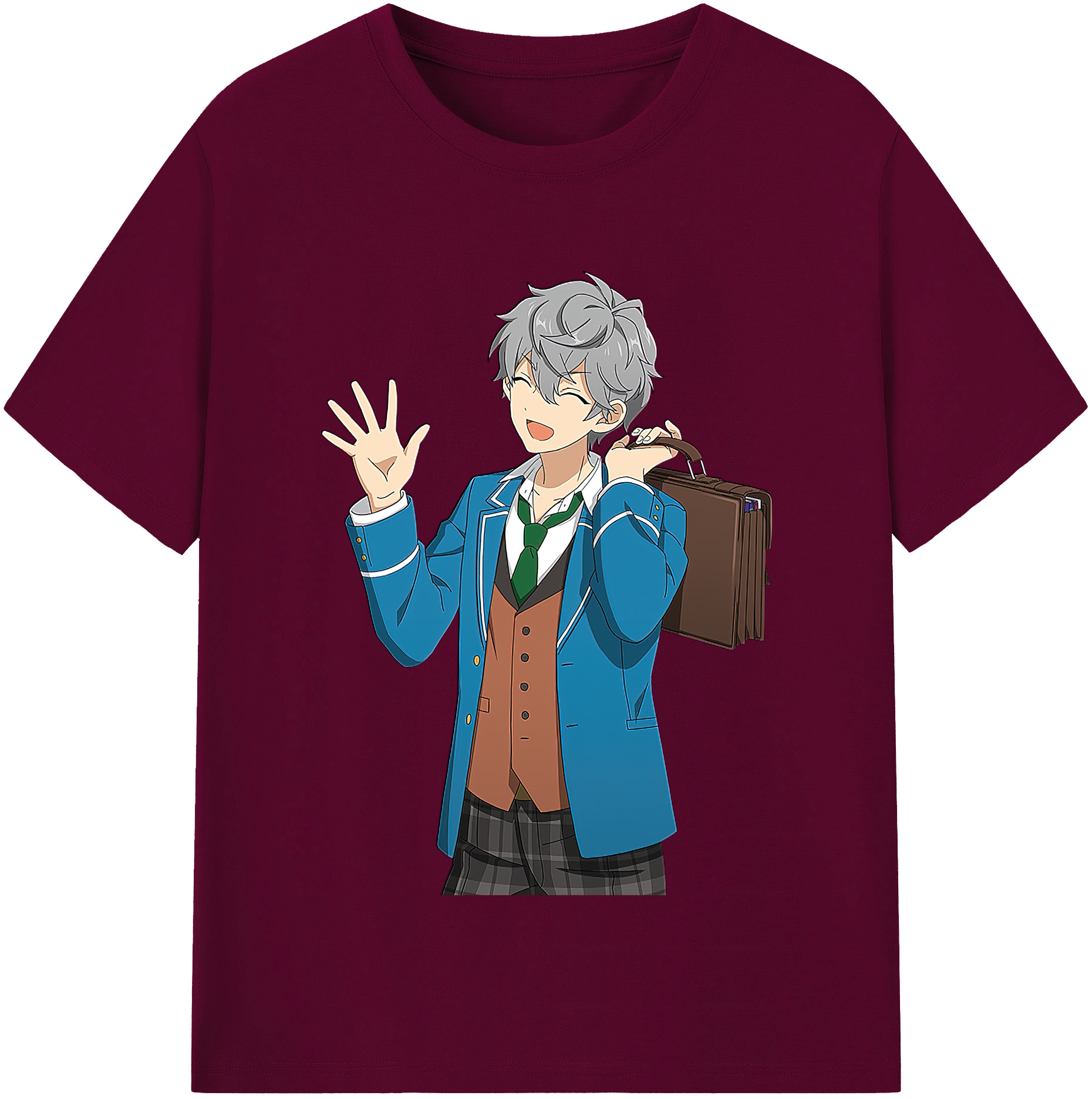 （画像用） あんさんぶるスターズ! Ensemble Stars レディースカジュアルプリントTシャツ（綿100％）
